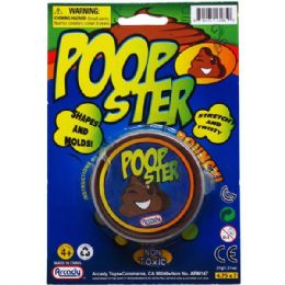 48 Bulk 2.75 In Poopster Putty On Blister