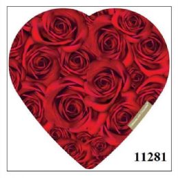 24 Bulk 1.6 oz Roses Heart Chocolates