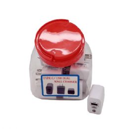 24 Bulk Usb & Type C Wall Charger