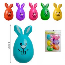 48 Bulk 6pc Easter Rabbit Eggs