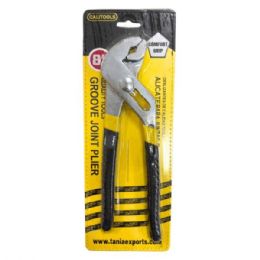 15 Bulk Calitools Heavy Duty Water Pump Plier With Rubber Grip