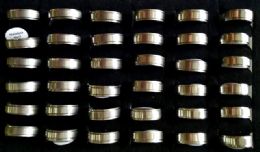 72 Bulk Stainless Steel Spinner Ring