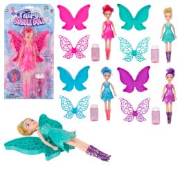 48 Bulk 9.5inch Fairy Bubble Doll
