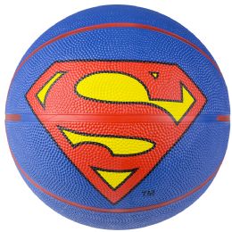25 Bulk 9.5inch Superman Logo Regulation Basketball