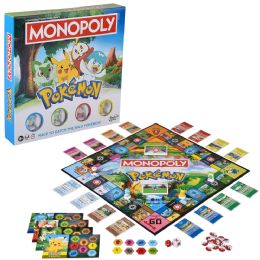 6 Bulk Hasbro Monopoly Pokemon
