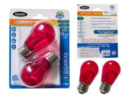 48 Bulk Led Filament  Etl  Bulbs 1w S14 E26 2 pc