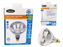 24 Bulk HEAT LAMP ETL 125W 120V E26 CLEAR R40