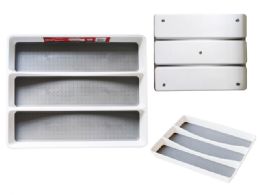 12 Bulk 3 Section Cutlery Holder 13inchx16inchx1.8inch