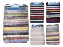 48 Bulk Bath Mat 38x58cm AntI-Slip Backing -Tpr