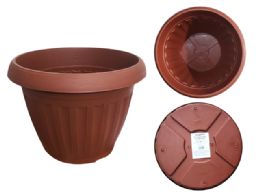 12 Bulk Jumbo Flower Pot Planter 15.6inchdia X 11.inchh