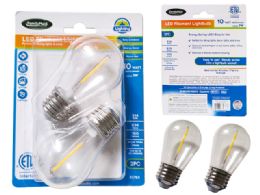 48 Bulk 2pc Led Etl Filament Lightbulb S14 Shatter Resist