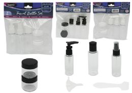 96 Bulk 7pc Travel Bottle Set 50ml Bottles