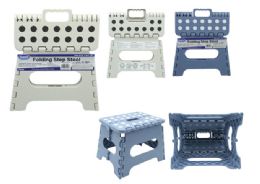 12 Bulk Folding Step Stool 10inchx8inchx8.25inch