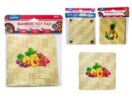 96 Bulk Hot Pad Fruit Design 16.5cm X16.5cm