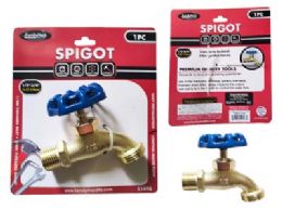 24 Bulk Spigot 1/2inch To 3/4inch 2.25inch