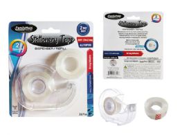 96 Bulk Stationery Tape Dispenser &refill 2pc 27.3yard/25m