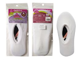 288 Bulk 3 Pair Short Stockings Size 5-10 White Color