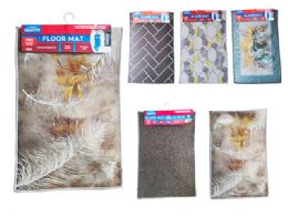 96 Bulk Floor Mat 40x60cm 4asst Designs