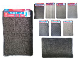 48 Bulk Floor Mat 38x58cm 4asst Clr