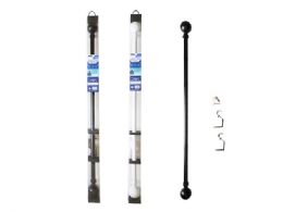 12 Bulk Curtain Rod 28inch-48inch White ,black Clr
