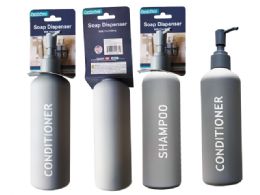 24 Bulk Grey Soap Dispenser 1pc 500ml