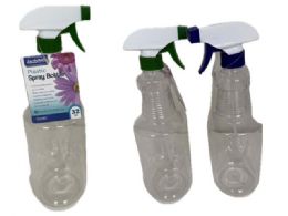 24 Bulk Spray Bottle 32 Oz Clear Body