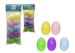 24 Bulk EASTER EGGS 10-Piece JUMBO 6CM
