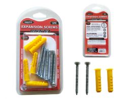 96 Bulk Expansion Screws 5pc 60mm