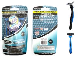 96 Bulk Razor 3pc Men's 5inch L