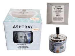 24 Bulk Ashtray US Dollar Design 3.6inch D X 5.1inch H