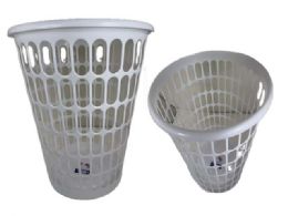 12 Bulk Laundry Hamper W/out Lid White Clr