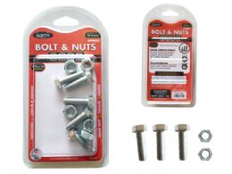 96 Bulk Bolt & Nuts 95gm Net 8x25mm 5pc 5/16x1in