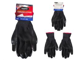 144 Bulk Working Gloves W/ Textured Flock Large