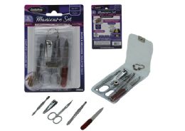 144 Bulk Manicure Set 6pc W/ Case;