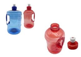 24 Bulk SPORT WATER BOTTLE 2LITRE BLUE RED Color