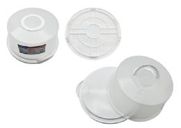 12 Bulk JUMBO CAKE SAVER With HANDLE 13.5" Diameter X5.75" High
