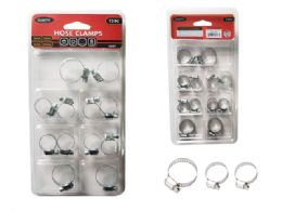 96 Bulk Hose Clamps 12pc 16.18.25.27mm