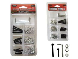 96 Bulk Screw W/hex Head+washer & Hex Key