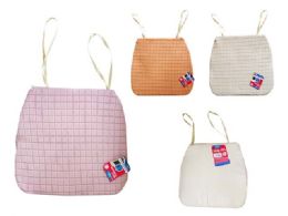 48 Bulk Grid-Pattern Seat Cushion 16.1inchx15inch 