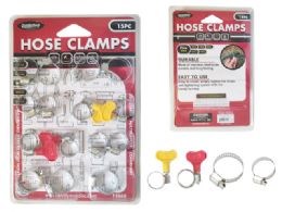 48 Bulk Hose Clamps 15pc: 16.20.25mm,27.23mm