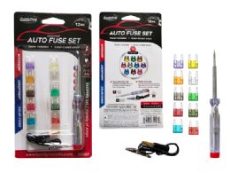 96 Bulk Auto Fuse 12pc W/tester 5inch L
