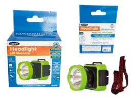 24 Bulk HEADLIGHT With ELASTIC STRAP 6.3CM