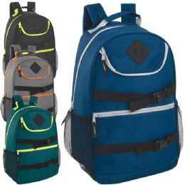 24 Bulk 18 Inch Double Buckle Backpack