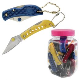 3 Bulk 36 Assorted Knives In Display Jar