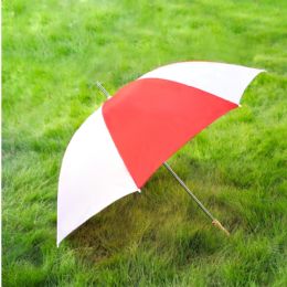 12 Bulk 60inch Red And White Barton Outdoor Rain Umbrella