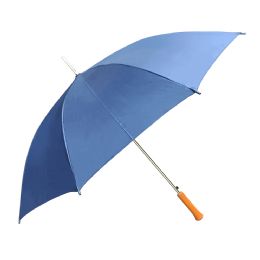 12 Bulk 48inch Royal Blue RiP-Resistant Rain Umbrella