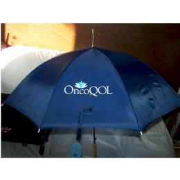12 Bulk Promotional Custom Print Navy Blue Umbrella