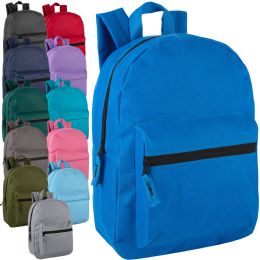 24 Bulk 15-Inch Basic Backpack