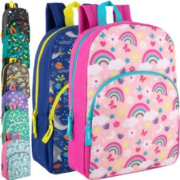 24 Bulk 15-Inch Character Backpacks