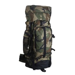2 Bulk Large Camo Hiking and Mountaineering Backpack